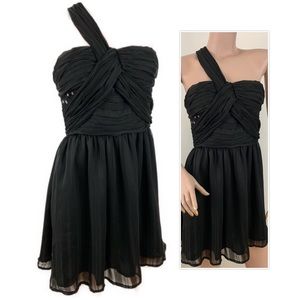 Bebe One Shoulder Dress